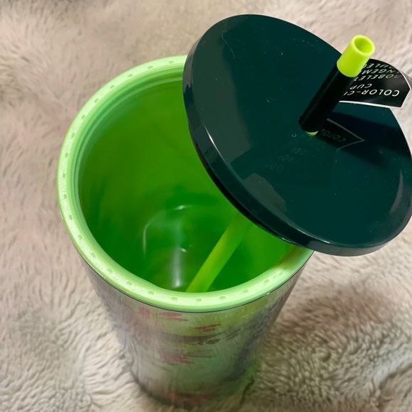 NWT‼️Starbucks🎄Holiday 2021 Color Changing Poinsettia Tumbler - Picture 9 of 11